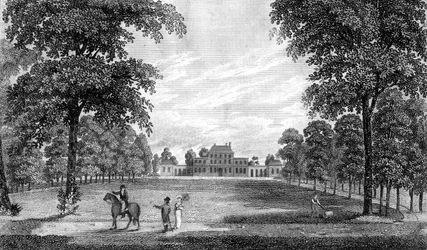 Ember Court, nær Thames Ditton, Surrey, England, 1808.