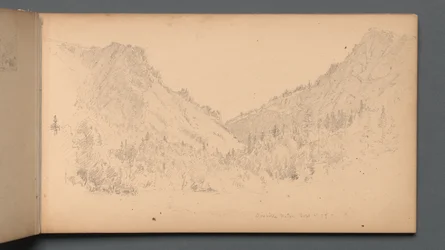 Skitsebog, side 18: "Dixville Notch, 4. september 89"