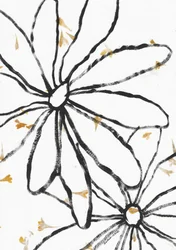 Fine gyldne blomster