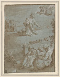 Kvalen i haven, ca. 1591.