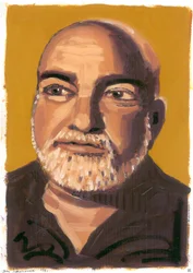 John Schlesinger, 2008 (olie på papir)