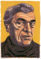 Paul Scofield, 2008 (olie)