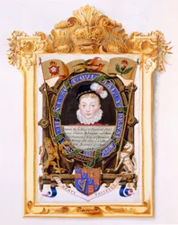 Portræt af James VI af Skotland (1566-1625) Senere James I af England som dreng ca. 1574 fra 