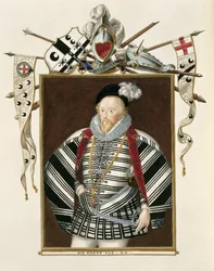 Portræt af Sir Henry Lee (1530-1610) fra 