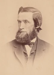Portræt af Hubert Anson Newton 1830-1896, 1870-1877.