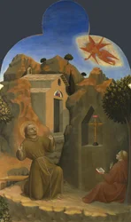 Stigmatiseringen af den hellige Frans fra Borgo del Santo Sepolcro altertavle, 1437-1444