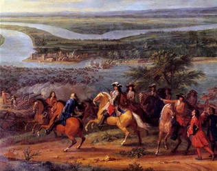 The Actions of the Great Conde, passage af Rhinen