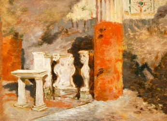 Hus i Pompeji af Francesco Saverio Altamura (1826-1897)