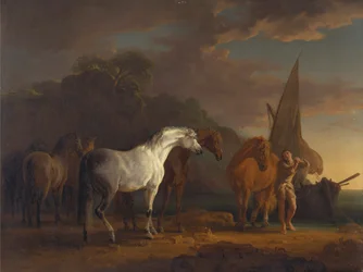 Gulliver tager sin sidste orlov fra Houyhnhnms land