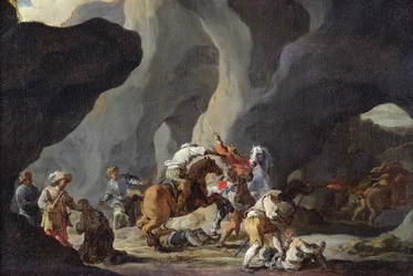 De rejsendes angreb, ca.1634-37