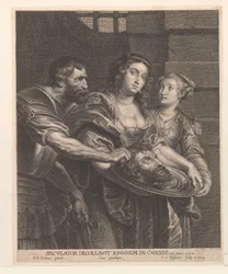 Salome modtager Johannes Døberens hoved