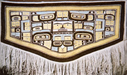Chilkat tæppe, Tlingit Tribe (tekstiler)