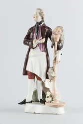 Stylist, mandsfigur (porcelæn)