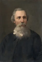 Pastor John Henry Hughes, Ieuan o Leyn (olie på lærred)