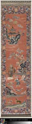Løber (Satin med broderi)