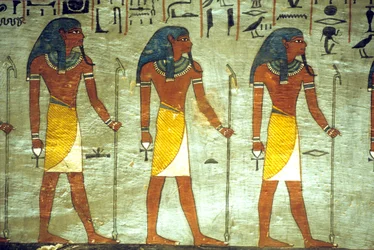 Det gamle Egypten, Maleri, Ramses I