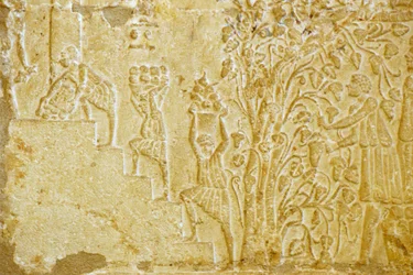 Det gamle Egypten, Vægskulptur, Petosiris