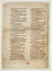 Bibelfragment fra Kongernes Bog (