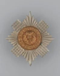 Kasketmærke, ca. 1896-1920 (metal)