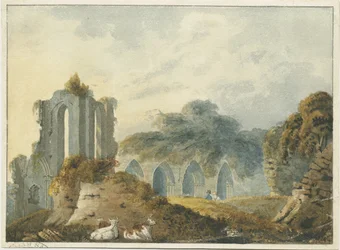 Croxden Abbey: vandfarvemaleri