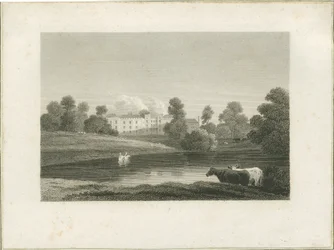 Enville Hall: gravering, og [slut 1700-tallet] (tryk)