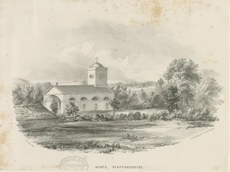 Hints Kirke: litografi