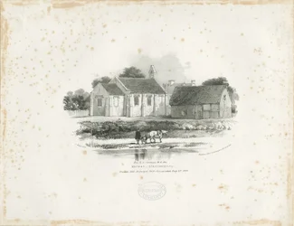 Hopwas Kapel: litografi