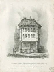 Lichfield - Dr. Johnsons fødested: litografi, nd [19. århundrede] (tryk)
