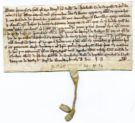 Middelalderlige gerninger (blæk på papir)