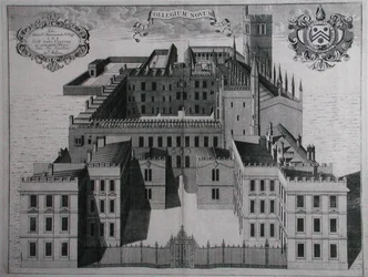 New College, Oxford (gravering)