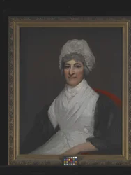 Portræt af Anne Dix Heineken (olie på lærred)