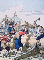 Et skibsværft på Louis XIV