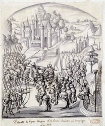 Afstamning af tyrannen Maxime af Conan-Meriadec i Armoric i 383