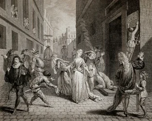 Terror (1793-1794): Italienske komikere (fortolkende karakterer fra Commedia dell