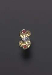 Eagle Fibula, Alemannic, 500s (silver gilt with garnets and niello)