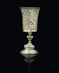 Pokal, ca. 1600 (forgyldt sølv)