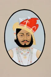 Miniaturemaleri af Bairi Sal Jaisalmer