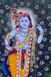 Miniaturemaleri af Bal Krishna
