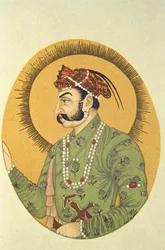 Portræt af mogulkejser Jahangir, Indien