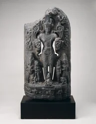 Surya, ca. 11. århundrede (sort klorit)