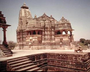 Udsigt over Devi Jagadamba-templet