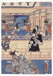 Genji (træsnit i farver)