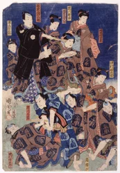 Myriad Of Actors (Triptykon) (farvetræsnit)
