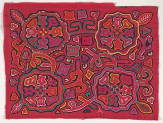 Skjortepanel (mola), Kuna People, San Blas Islands, ca. 1950