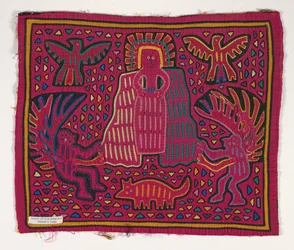 Skjortepanel (mola), Kuna People, San Blas Islands, ca. 1950