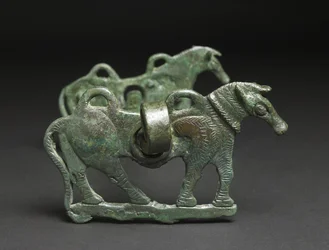 Hestebid, muligvis 9.-7. århundrede f.Kr., Iran (bronze) (se også 113753)