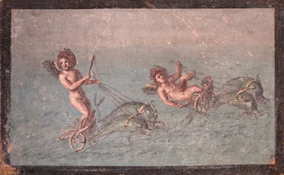 Løbende amoriner, Herculaneum