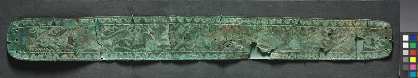 Running Animals Belt, ca. 1000 f.Kr. (bronze, hamret og indskåret)