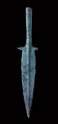 Civilization Dongson: bronzedolk. 300 f.Kr.-200 e.Kr. Fra Vietnam. Paris, Guimet-museet, Nationalmuseet for asiatisk kunst