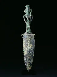 Dolk, Dongson-kultur, ca. 200 f.Kr.-200 e.Kr. (bronze)